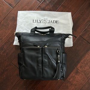 Lily Jade Black Diaper Bag